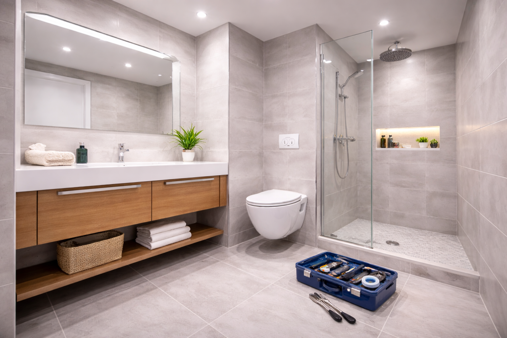 Salle de bain complète